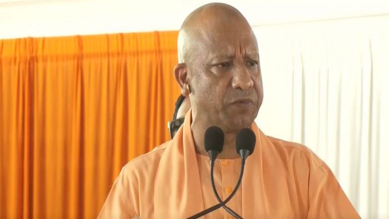 India News | UP CM Yogi Adityanath Accuses SP of Betraying Late Mulayam Singh's Legacy Through Congress Alliance