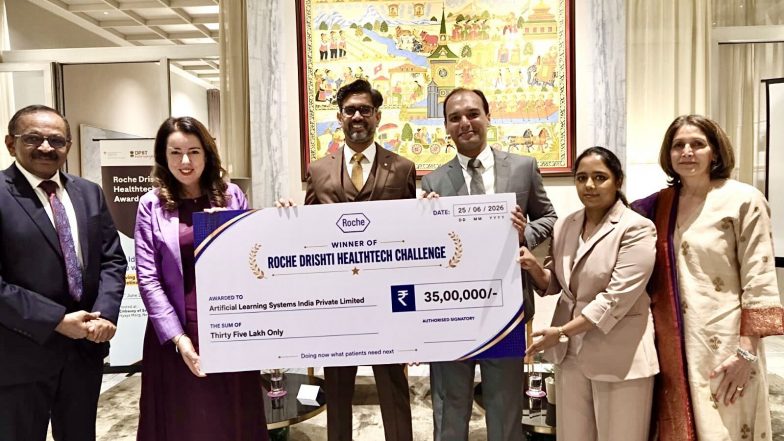 Business News | Artelus Wins Roche Drishti HealthTech Challenge