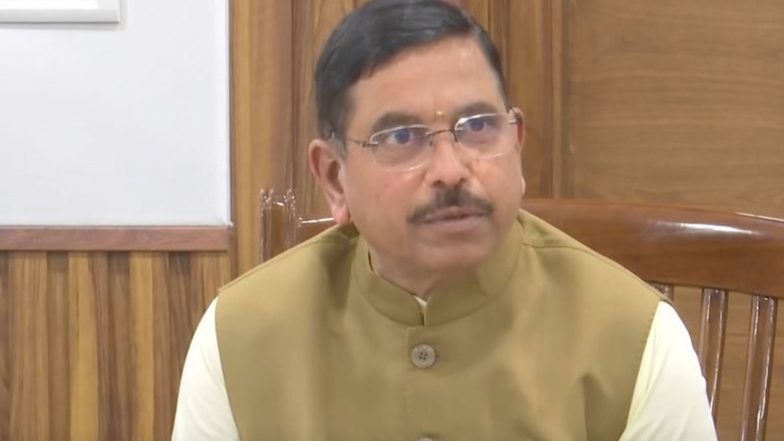 India News | Why Are You Afraid Now? You Won in Kerala Because of SIR: Pralhad Joshi Slams Congress