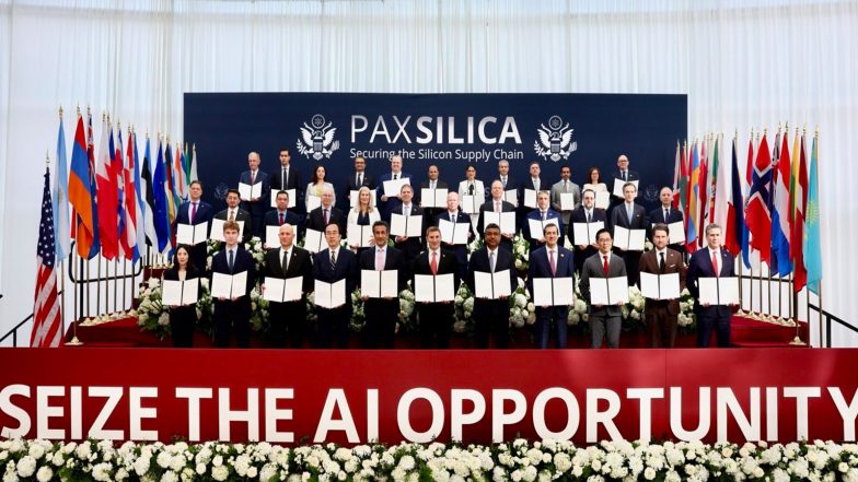 Business News | US State Department to Pilot AI Supply Chain Platform in Panama Under Pax Silica Pact as 10 New Partners Join