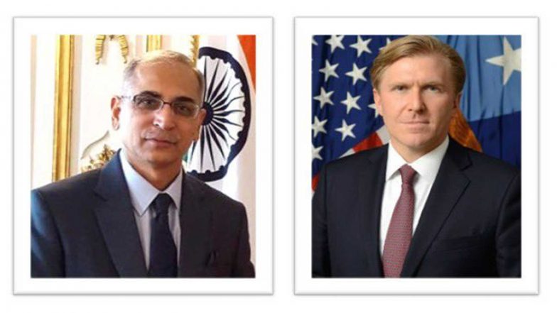 World News | Indian Envoy Lauds US Under Secy's Support in Advancing India-US Strategic Partnership