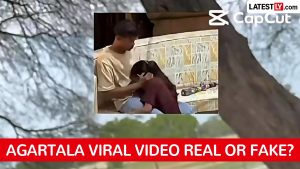 Agartala Viral Video: Couple Caught on Camerga Engaging in S*x Acts at Eco Park; Obscene Clip Real or AI?