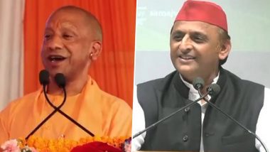 Ram Temple Donation Row: Uttar Pradesh CM Yogi Adityanath Hits Back at Akhilesh Yadav (Watch Video)