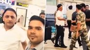 Akhilesh Yadav Sports Rare Casual Look at Airport Without Signature Red Cap, Video Surfaces