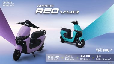 Ampere Reo VYB Price in India, Features and Specifications