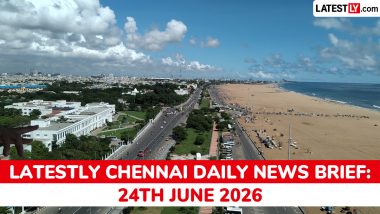 Chennai Latest News Today on June 24th, 2026: Corporation Meeting Uproar, Metro Rescue, CM Vijay's Gesture & Constable's Demise