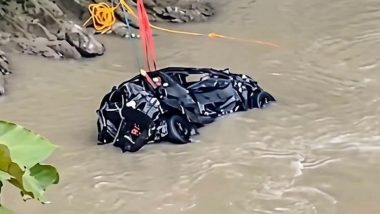 Darjeeling Road Accident: 4 Killed As Car Plunges Into Teesta River Near Sevoke in West Bengal