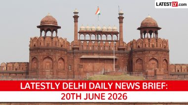 Delhi Latest News Today on June 20th, 2026: CJP Protest, Telegram Ban & Anti-Pollution Plan