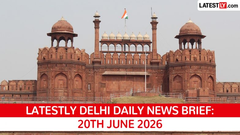 Delhi Latest News Today on June 20th, 2026: CJP Protest, Telegram Ban &amp; Anti-Pollution Plan