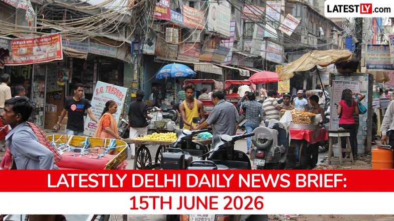 Delhi Latest News Today on June 15th, 2026: Dust Storm, Noida Airport Operations &amp; Water Issues