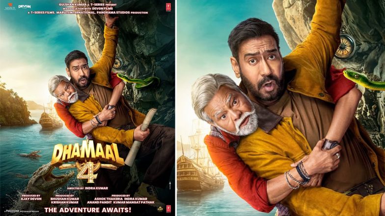 'Dhamaal 4' First Posters Out: Ajay Devgn, Arshad Warsi and Team Return for New Comedy Caper (See Post)