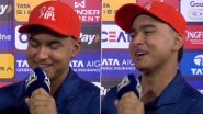 Vaibhav Sooryavanshi&rsquo;s Hilarious Comeback to Ravi Shastri's 'Kitna Doodh Pite Hain?' at IPL 2026 Presentation Goes Viral (Watch Video)