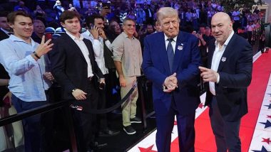 Donald Trump 80th Birthday: US President Celebrates His Birthday With Iran Deal and UFC Cage Fights at White House