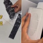 Ahmedabad Customs Seizes INR 4.26 Crore Gold Hidden in Speaker of IndiGo Flight 6E1478 From Dubai (Watch Video)