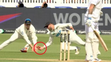 Kane Williamson Catch Video: NZ Star Takes Stunner to Dismiss Ben Stokes in Lord's Test
