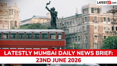 Mumbai Latest News Today on June 23rd, 2026: Monsoon Arrives, Water Levels Low & Monorail To Resume
