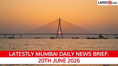 Mumbai Latest News Today on June 20th, 2026: Water Crisis, BEST Strike & Monsoon Forecast