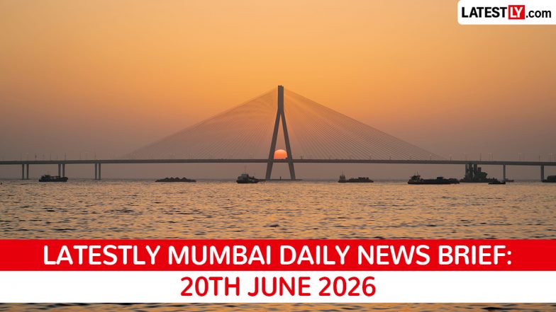 Mumbai Latest News Today on June 20th, 2026: Water Crisis, BEST Strike &amp; Monsoon Forecast