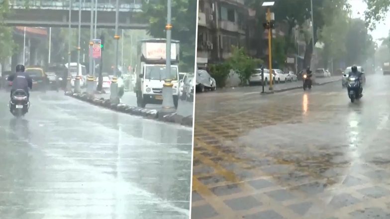 Maharashtra Weather Forecast: IMD Issues 3-Hour Orange Alert for Mumbai, Raigad; BMC Urges Residents To Stay Cautious