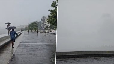 Mumbai Rains Today, June 23, 2026: Heavy Showers Lash Parts of City After IMD Issues Alert As Monsoon Nears (Watch Videos)