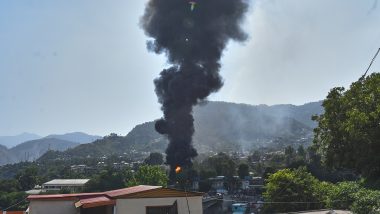 Pakistan Helicopter Crash: Pakistani Army MI-17 Helicopter Crashes in Pak-Administered Kashmir Due to Technical Fault, Killing All Military Personnel on Board