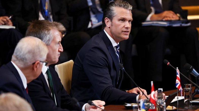 &lsquo;Era of Free Riding Is Over&rsquo;: Donald Trump&rsquo;s War Secretary Pete Hegseth Slams NATO Allies, Threatens Defence Funding Freeze