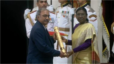 President Droupadi Murmu Confers Padma Awards 2026; Alka Yagnik, Rohit Sharma, Mammootty Among 65 Eminent Personalities Honoured