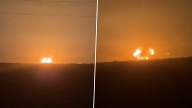 Qatar Fire: 54 Injured, 18 Missing After Massive Explosion at Ras Laffan Gas Hub (Watch Videos)