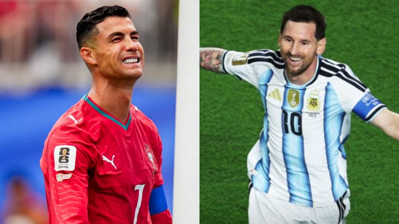 Viral Video Shows Cristiano Ronaldo Teased With 'Messi, Messi' Chants After Portugal's FIFA World Cup 2026 Draw vs DR Congo
