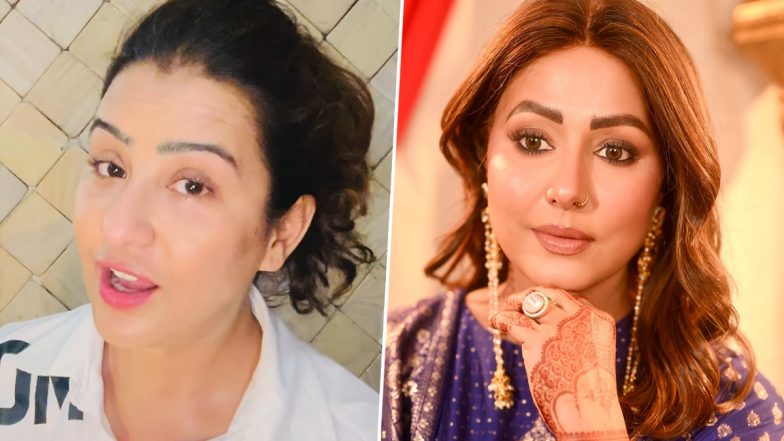 Shilpa Shinde Indirectly Asks Hina Khan To Support Khan Sir Instead of Writing Lengthy English Notes Against Her (Watch Video)