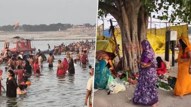 Somvati Amavasya 2026: Devotees Throng Holy Rivers Nationwide on Auspicious Occasion Dedicated to Lord Shiva (Watch Videos)