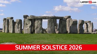 Summer Solstice 2026 Live Streaming: Watch Online Telecast of Sunrise From Stonehenge