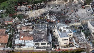 Iran-Israel War: IRGC Launches &lsquo;Operation Nasr&rsquo;, Strikes Nevatim and Tel Nof Air Bases in Fresh Attack on Israel