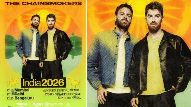 Grammy-Winning Duo The Chainsmokers To Return to India for Three-City Tour This December (See Post)