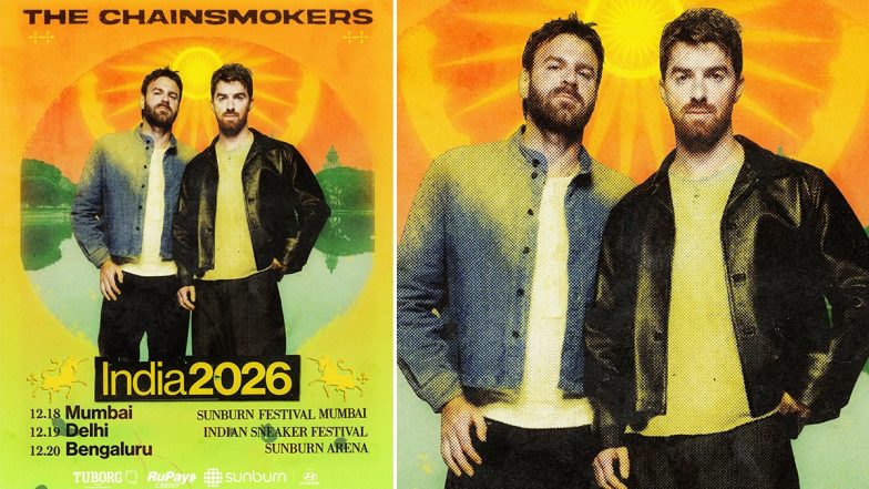 Grammy-Winning Duo The Chainsmokers To Return to India for Three-City Tour This December (See Post)