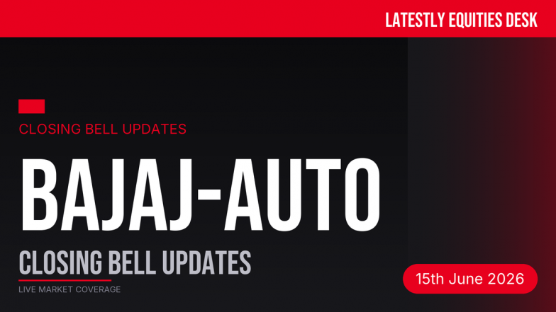 Bajaj Auto Closing Bell Updates: Share Price Falls 1.19% on Demand Concerns