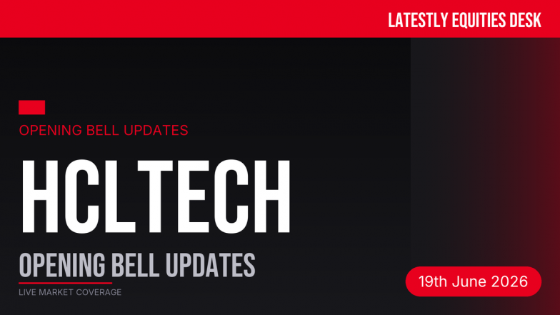 HCL Technologies Opening Bell Updates: Share Price Dips 5% on IT Sector Worries