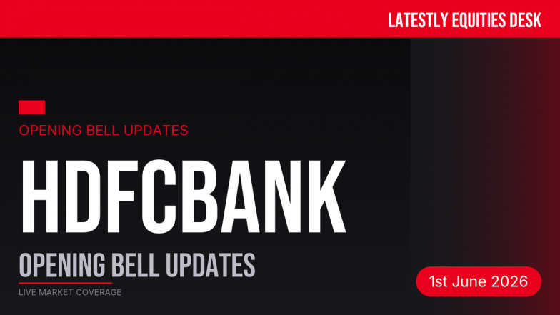 HDFC Bank Opening Bell Updates: Share Price Rises Amid Governance Watch