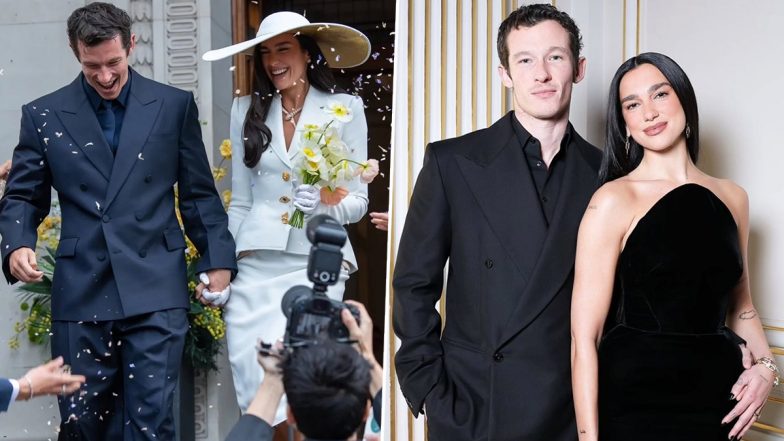 Dua Lipa-Callum Turner Wedding: Singer and Actor Get Married in Intimate Ceremony in London (See Pics)