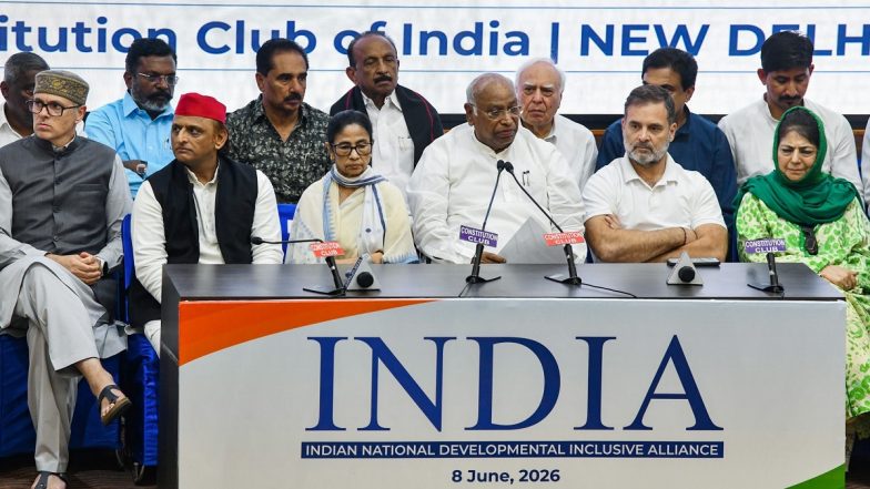 SIR Begins in 5 States; Opposition Relishes &lsquo;Unity&rsquo; As DMK, AAP Sign INDIA Bloc Letter to CJI, BJP Says 'Congress Unserious'
