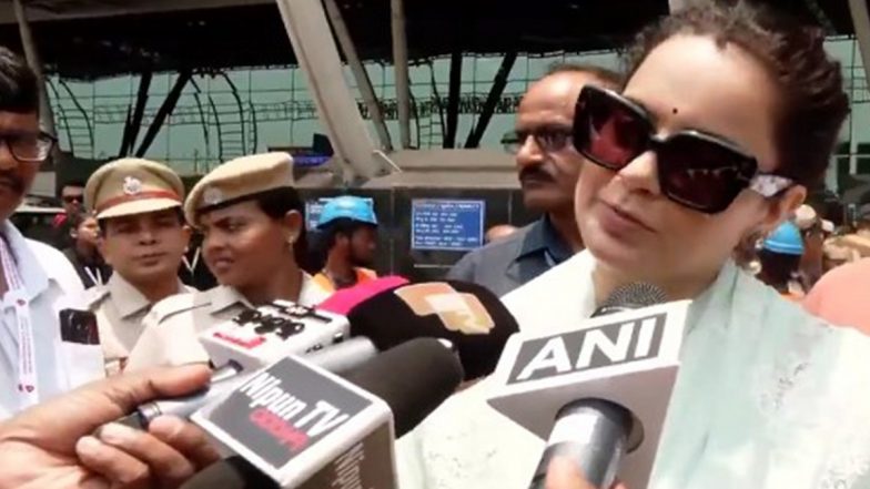 Kangana Ranaut Plants Sapling in Bhubaneswar Under ‘Ek Ped Maa Ke Naam’ Campaign