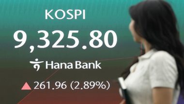 KOSPI Share Price Today: South Korean Stocks Surge Over 3% as Investors Snap Up Bargains After Tech Sell-Off