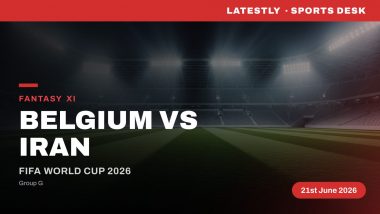 Belgium vs Iran Dream11 Prediction: Fantasy Football Tips, Playing XI, Captain Picks for FIFA World Cup 2026 Group G Match