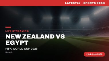How to Watch New Zealand vs Egypt Live Streaming Online and TV Telecast of FIFA World Cup 2026 Match