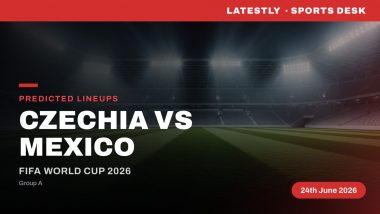 Czechia vs Mexico: FIFA World Cup 2026 Predicted Lineups