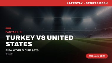 Turkey vs United States Dream11 Prediction: Fantasy Football Tips, Playing XI, Captain Picks for FIFA World Cup 2026 Group D Match