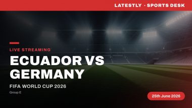 How to Watch Ecuador vs Germany Live Streaming Online and TV Channel Telecast of FIFA World Cup 2026