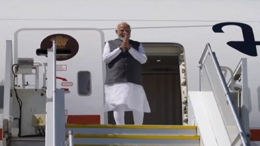 G7 Summit 2026: PM Narendra Modi Lands in Geneva en Route To Attend Summit in France (Watch Video)