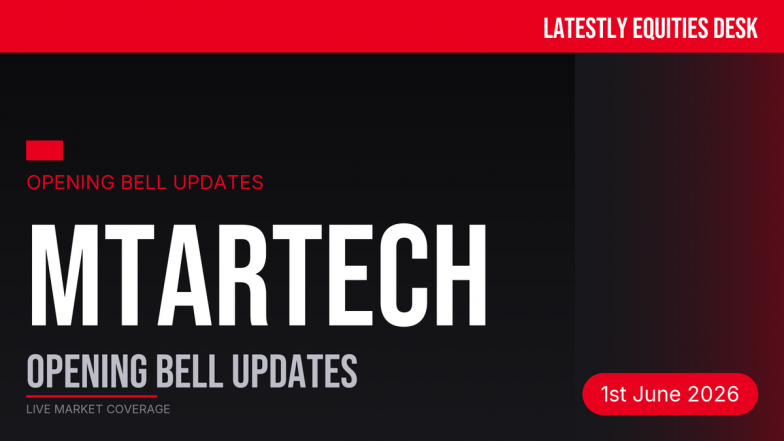 MTAR Technologies Opening Bell Updates: Share Price Down 2.79%