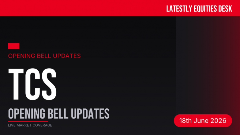 Tata Consultancy Services Opening Bell Updates: Legal Provision Weighs